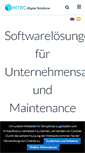 Mobile Screenshot of intec.de